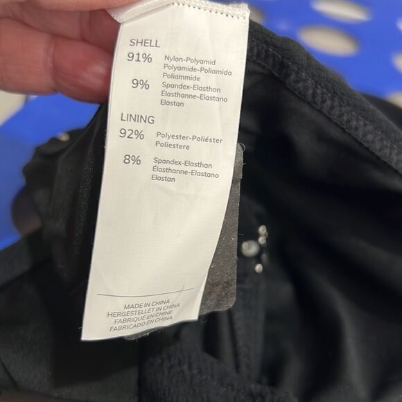 Cupshe Black Bikini top size Medium NWT - Picture 10 of 11